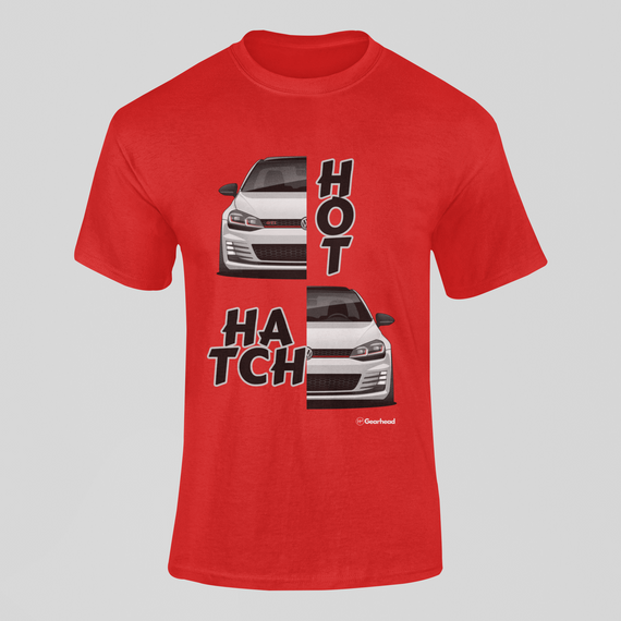 Camiseta HOT HATCH GTI Branco