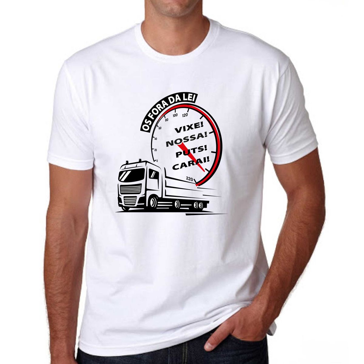 Nome do produto: Camiseta Os Fora da Lei - Branca