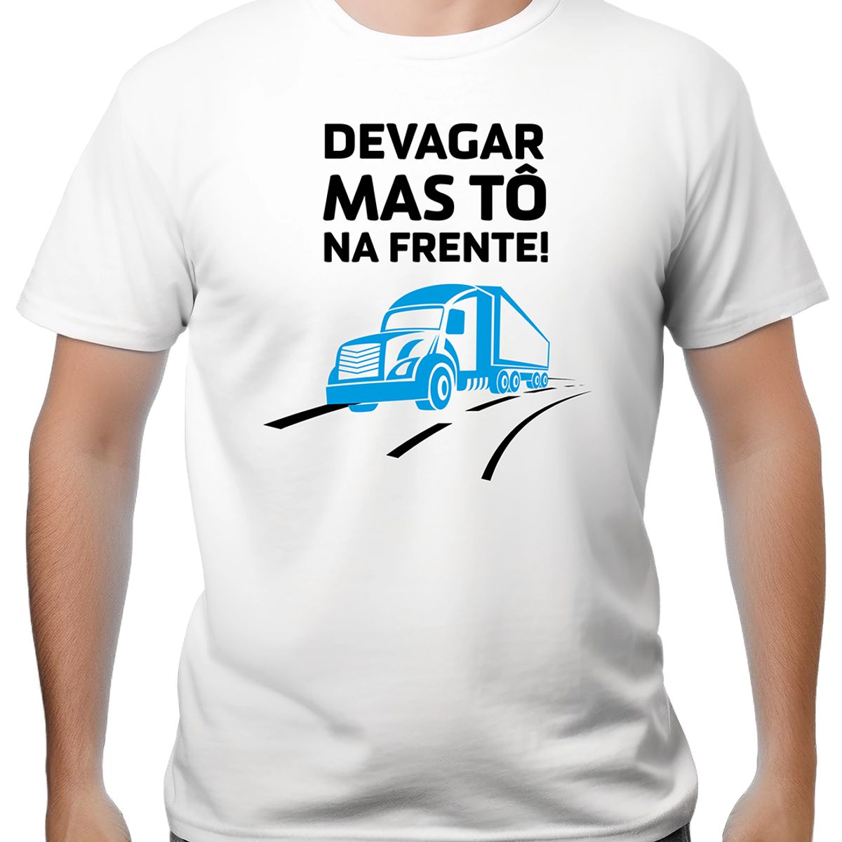 Nome do produto: Camiseta Devaga Mas Tô na Frente