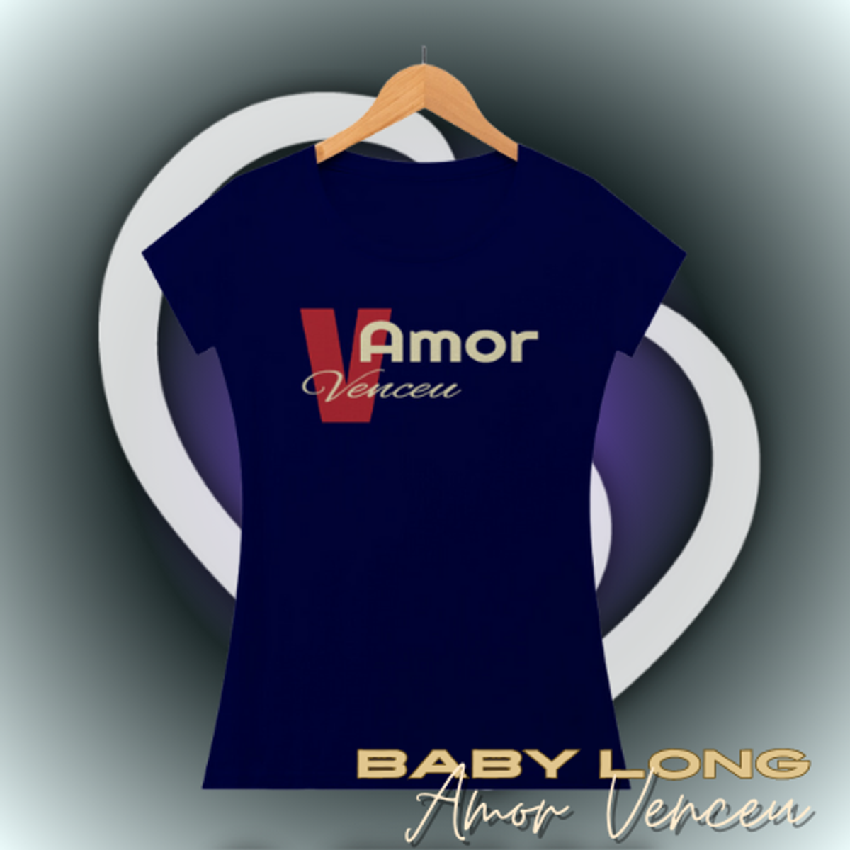 Nome do produto: Baby Long Quality Amor com V