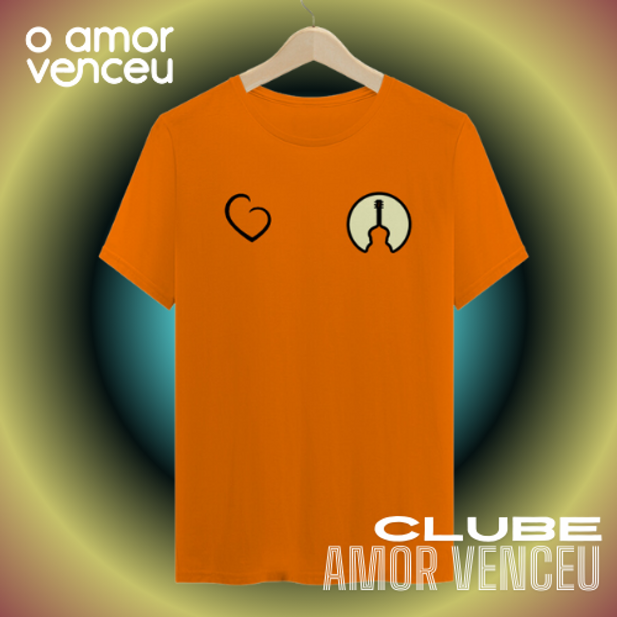 Nome do produto: Camiseta Quality Clube Amor de Verdade