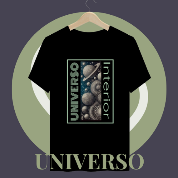 Camiseta Plus Size Universo Interior