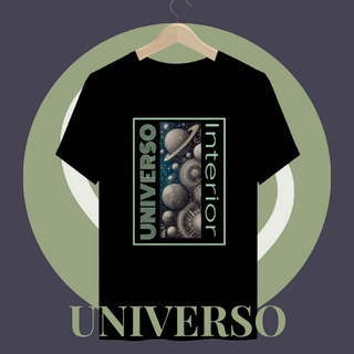 Camiseta Plus Size Universo Interior