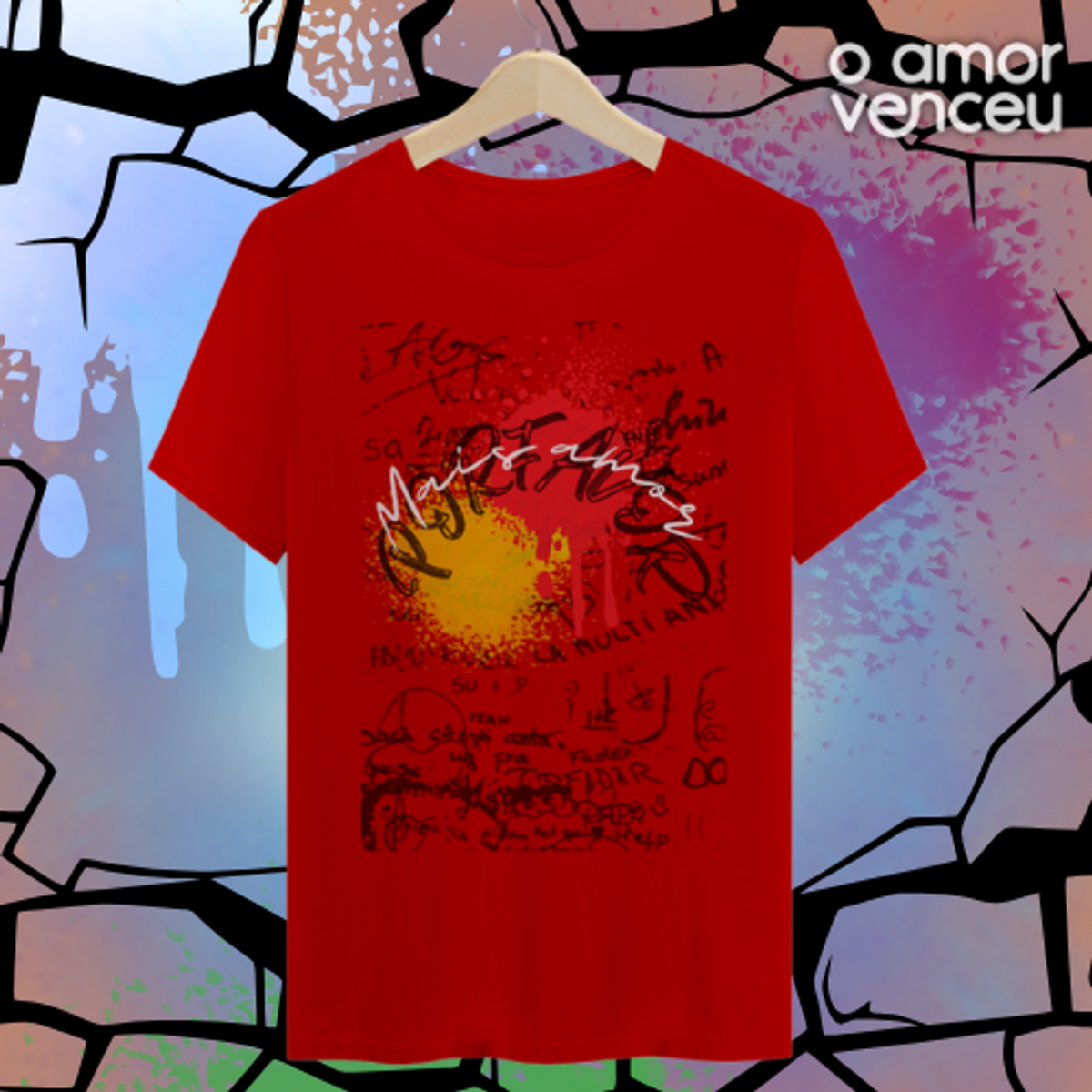 Nome do produto: Camiseta Quality Mais Amor da Marca