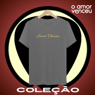 Nome do produtoCamiseta Estonada Amor Venceu Com Você