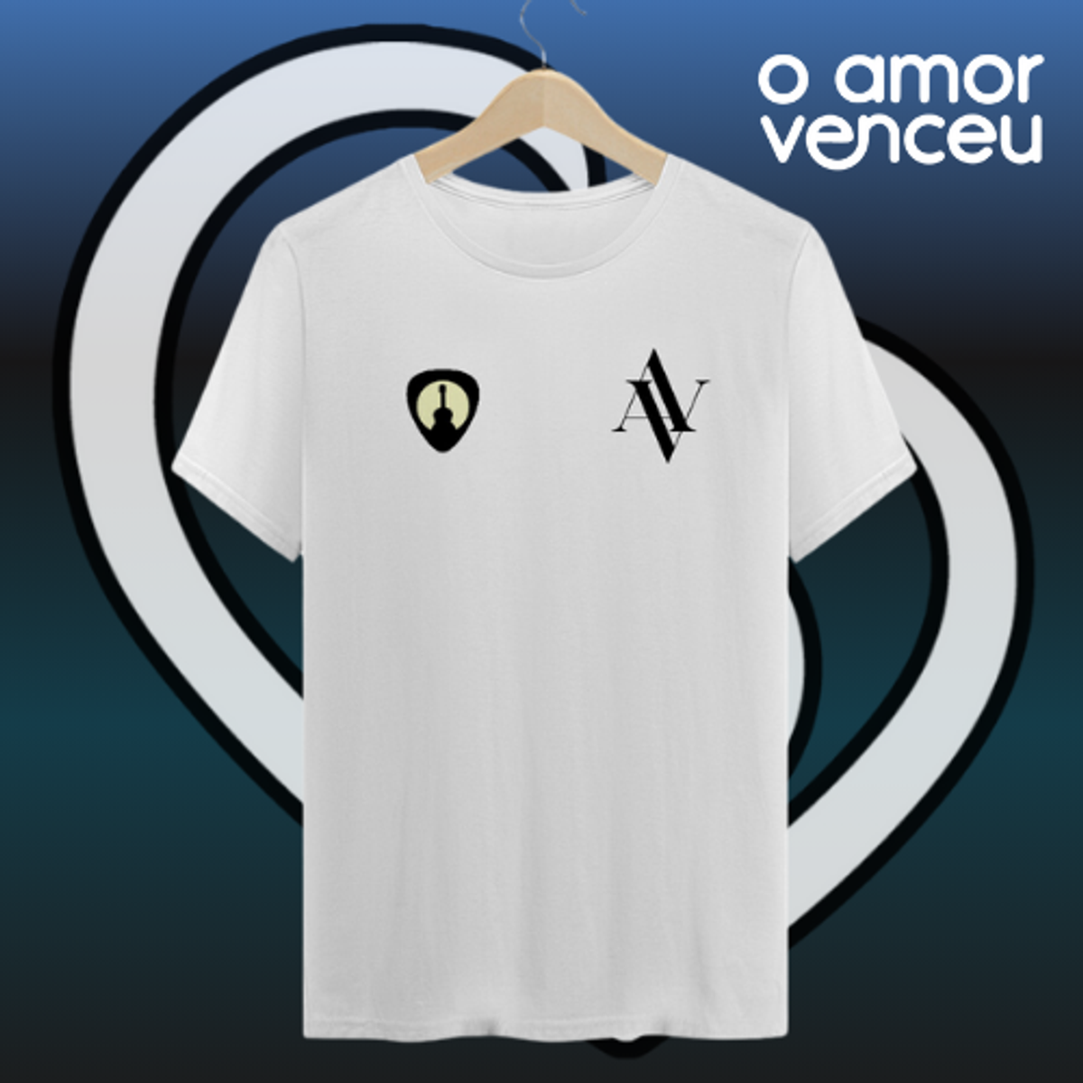 Nome do produto: Camiseta Quality Amor Venceu Cantos