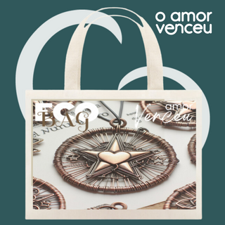 Eco Bag Grande Amor Venceu Artesanatos