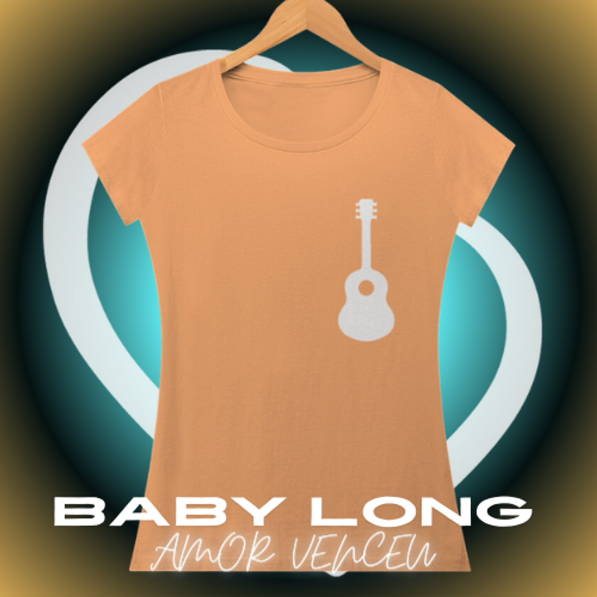 Nome do produto: Baby Long Estonada Música e Amor