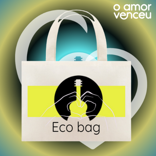 Eco Bag Amor Venceu Coração