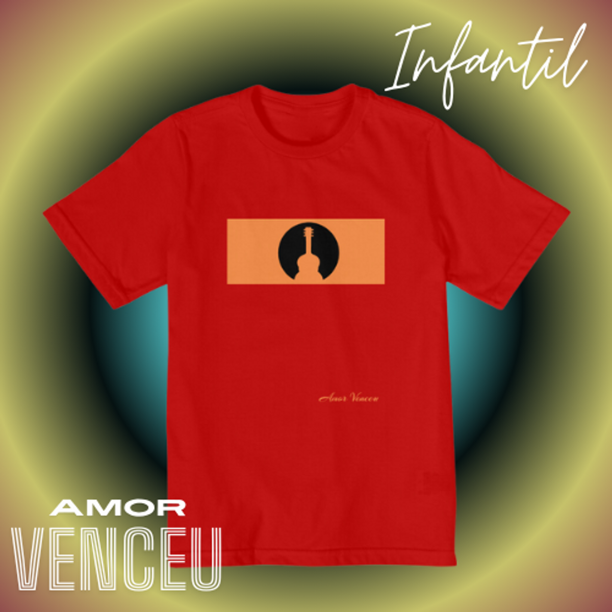 Nome do produto: Camiseta Quality Infantil Profundo Amor