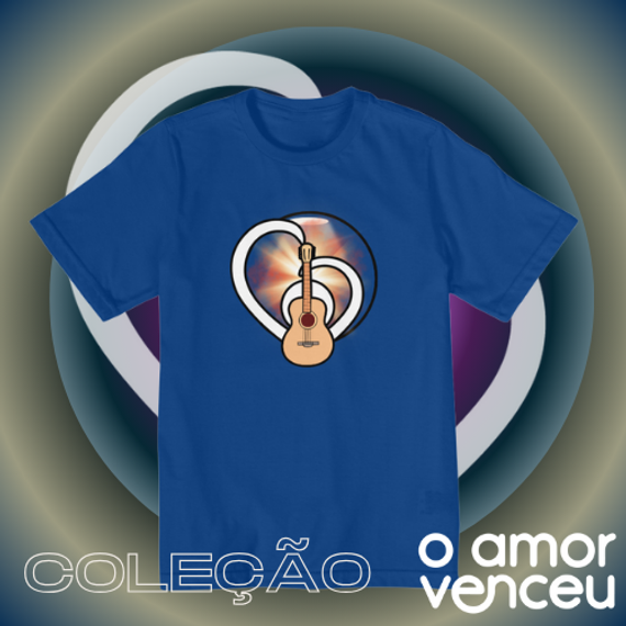 Camiseta Quality Infantil Amor Origem