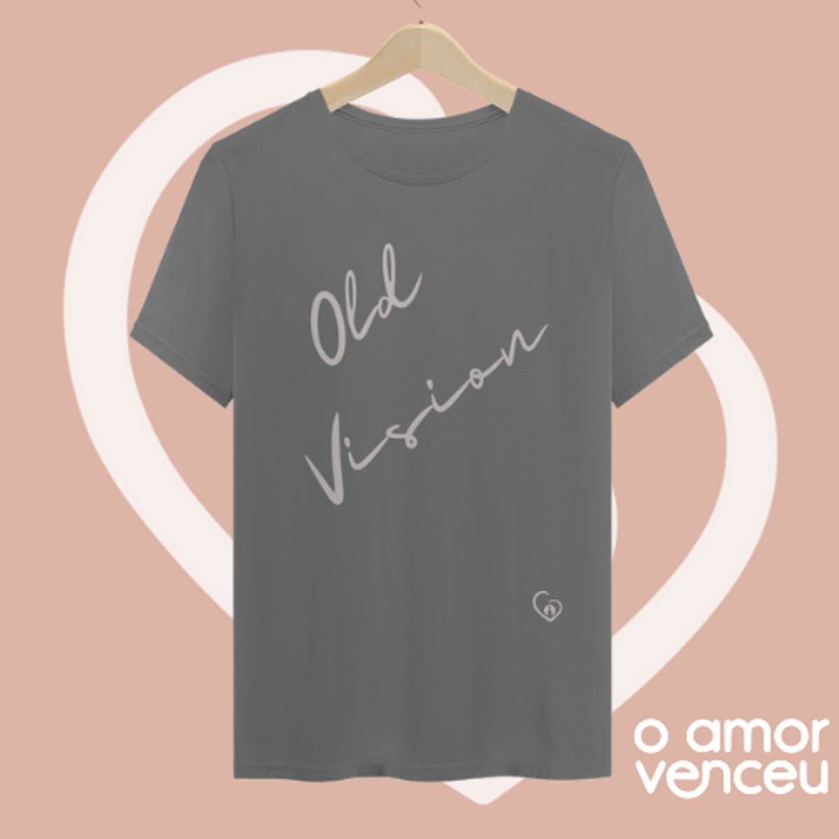 Nome do produto: Camiseta Estonada Old Vision Amor Venceu