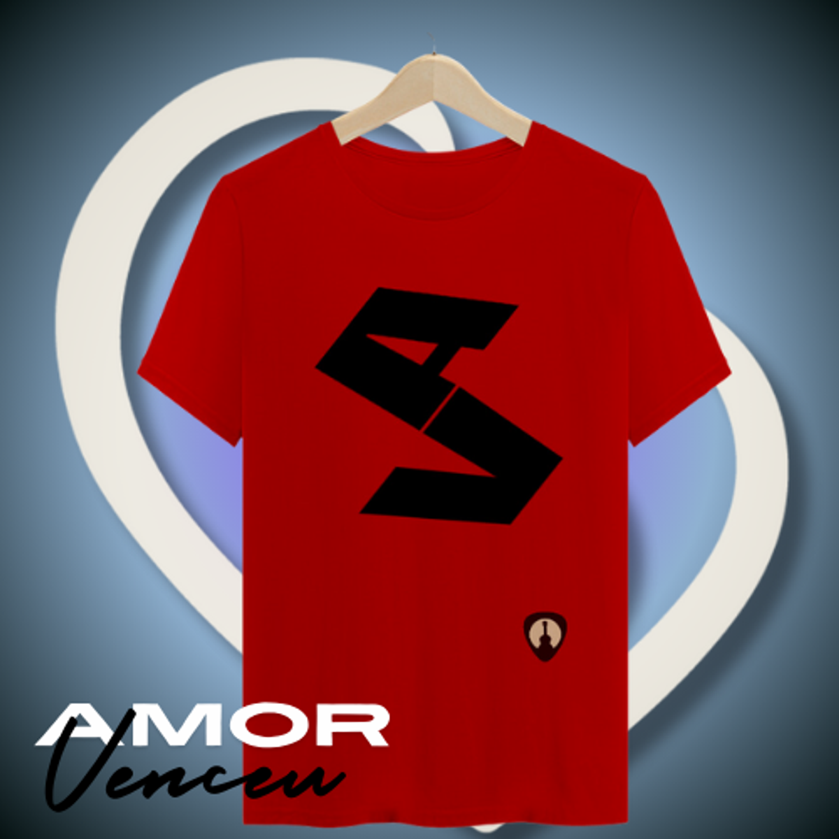 Nome do produto: Camiseta Quality Amor Venceu Especial