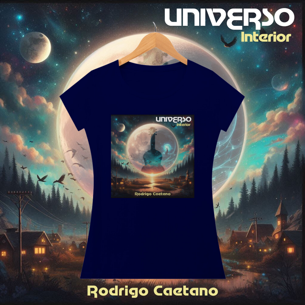 Nome do produto: Baby Long Quality Universo Interior Capa