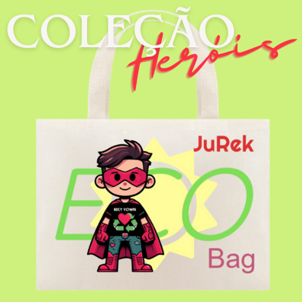 Nome do produto: Eco Bag Jurek Força