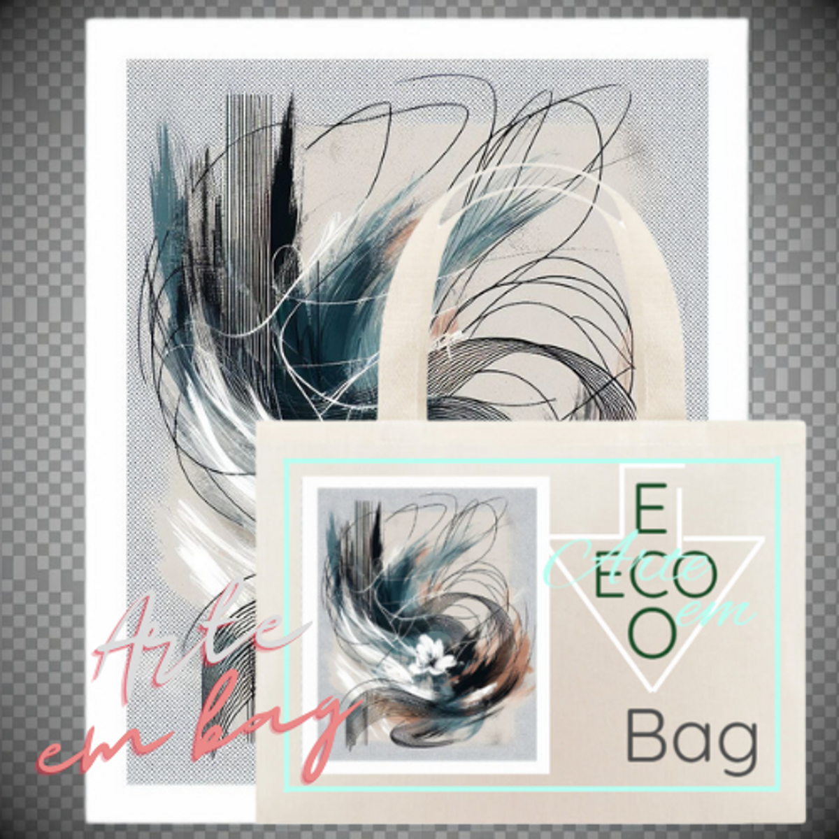 Nome do produto: Eco Bag Arte em Bag