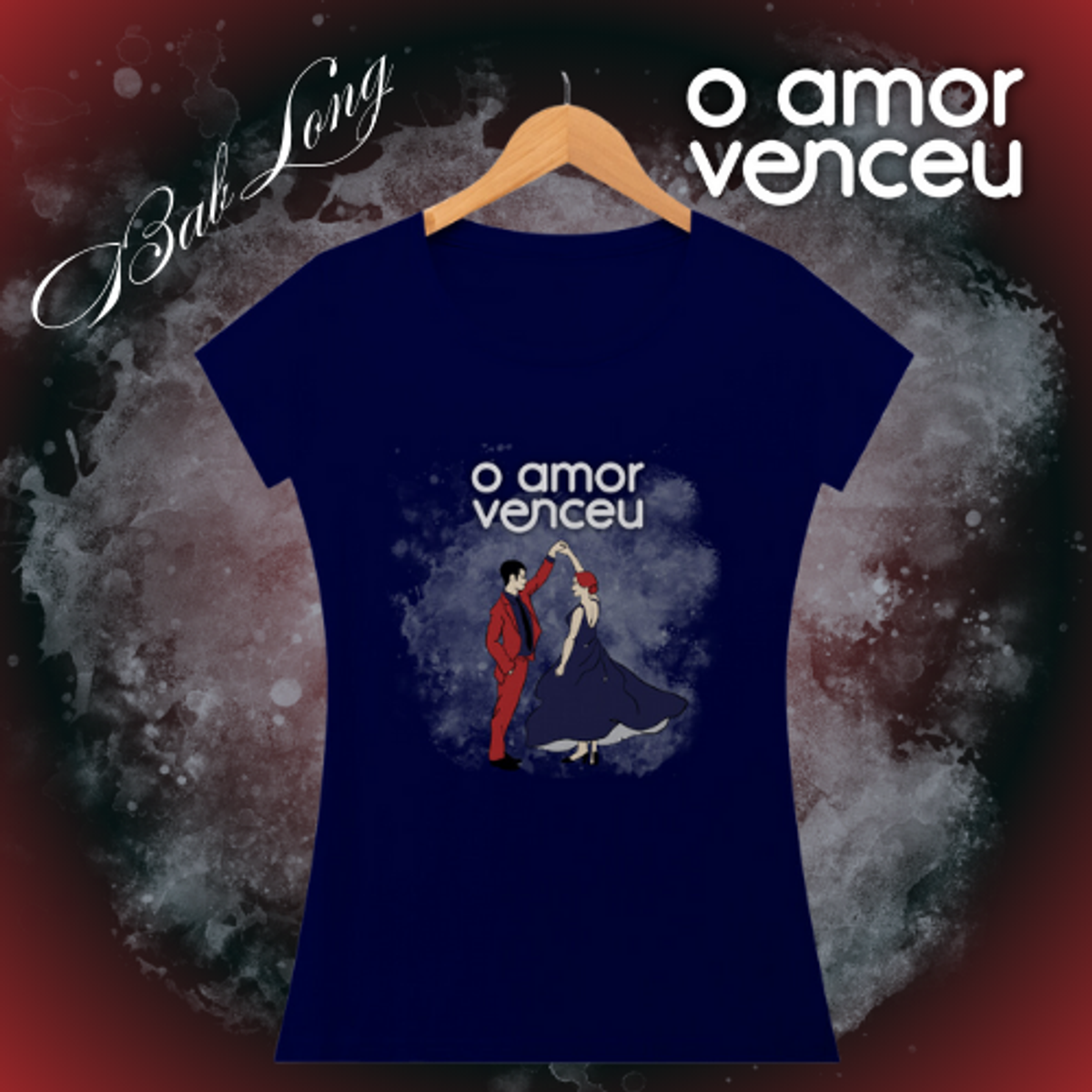 Nome do produto: Baby Long Quality Amor Venceu Dança