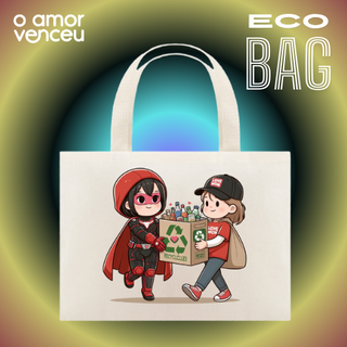 Eco Bag Grande Heróis Reciclagem