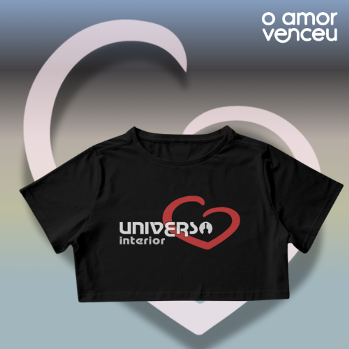 Nome do produto: Camisa Cropped Universo Interior