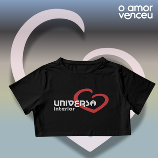 Camisa Cropped Universo Interior