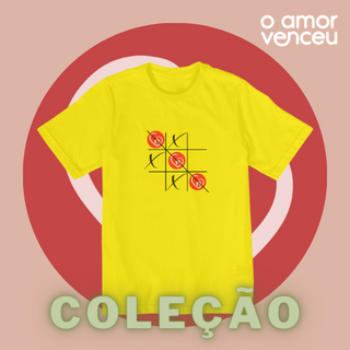 Camiseta Quality Infantil Amor Venceu Jogo