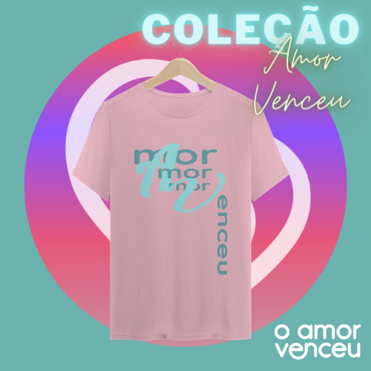 Nome do produto: Camiseta Pima Amor V