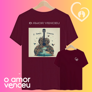 Camiseta Banda O Amor Venceu 