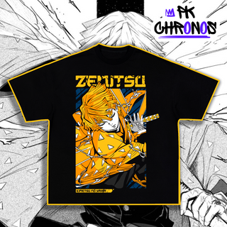 Nome do produtoPLUS SIZE - Zenitsu  - Demon Slayer (Frente)