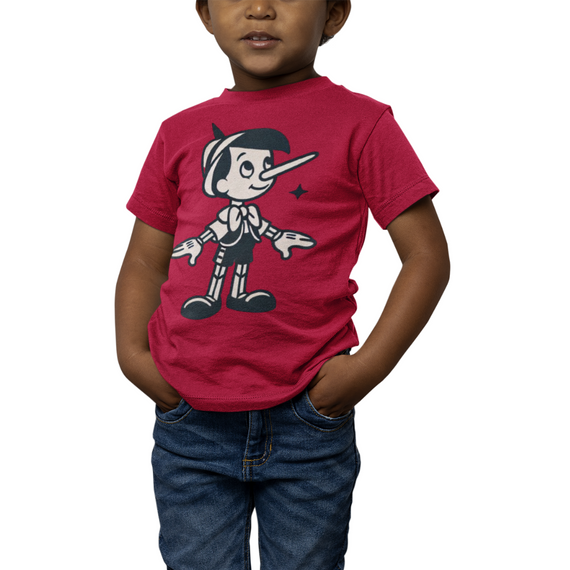 Camiseta Infantil Pinóquio