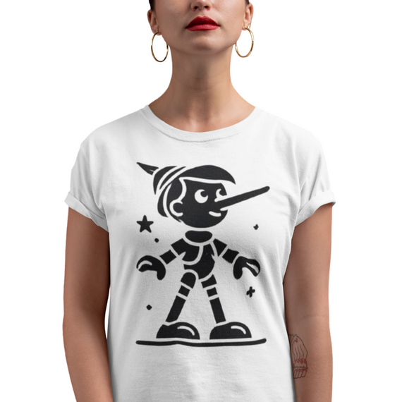 Camiseta Feminina Pinóquio