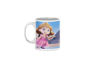 Caneca Princesa Gigica nas Pirâmides