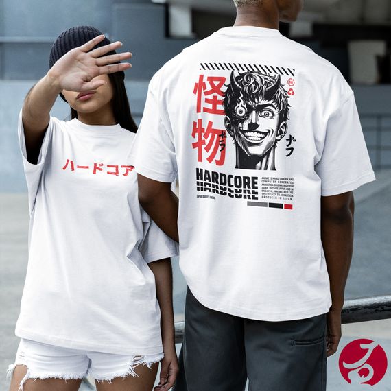 Camiseta Oversized - Hardcore