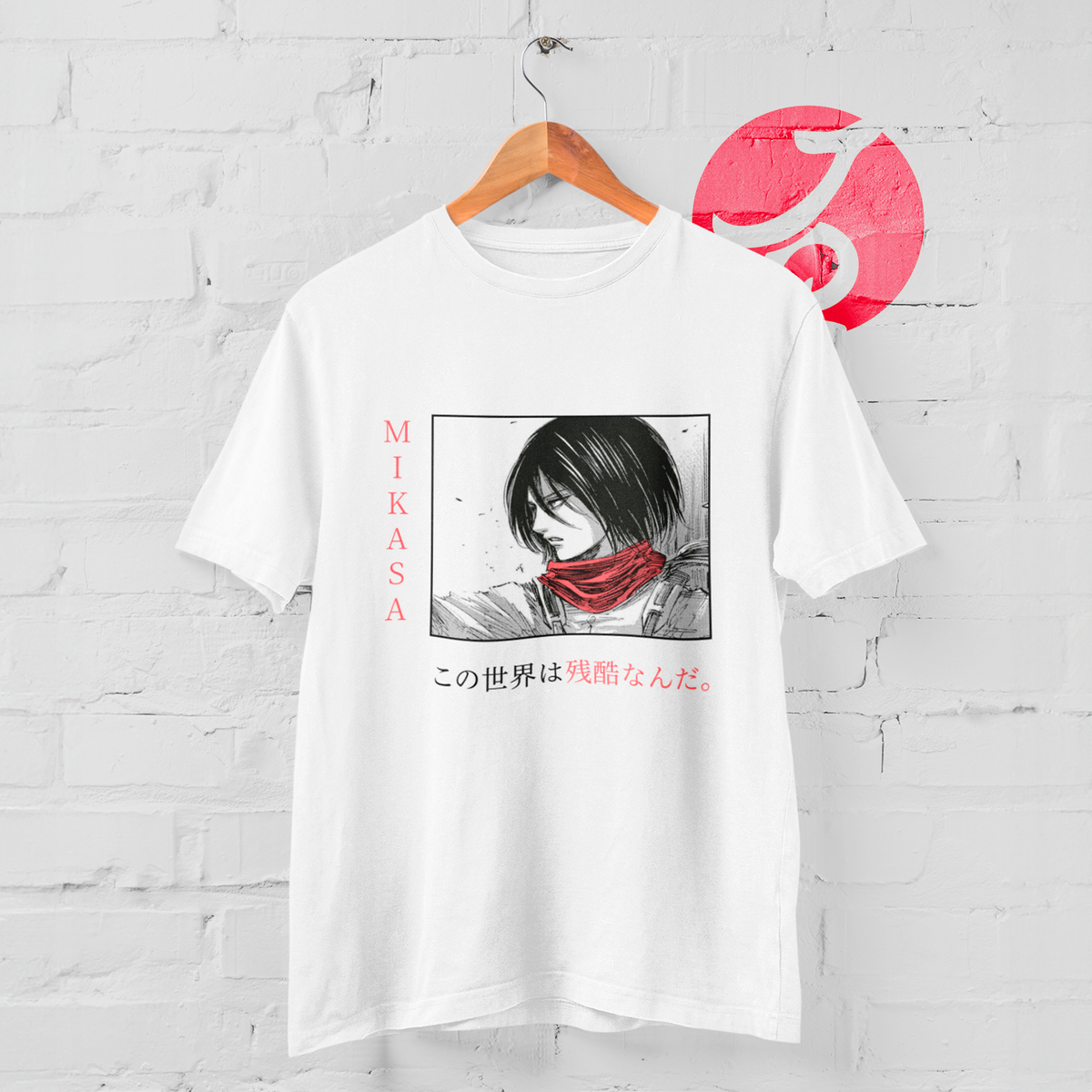 Nome do produto: Camiseta - Mikasa Rage