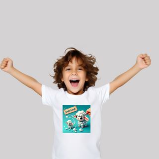 Camiseta Infantil 'Cordeirinho de Deus'