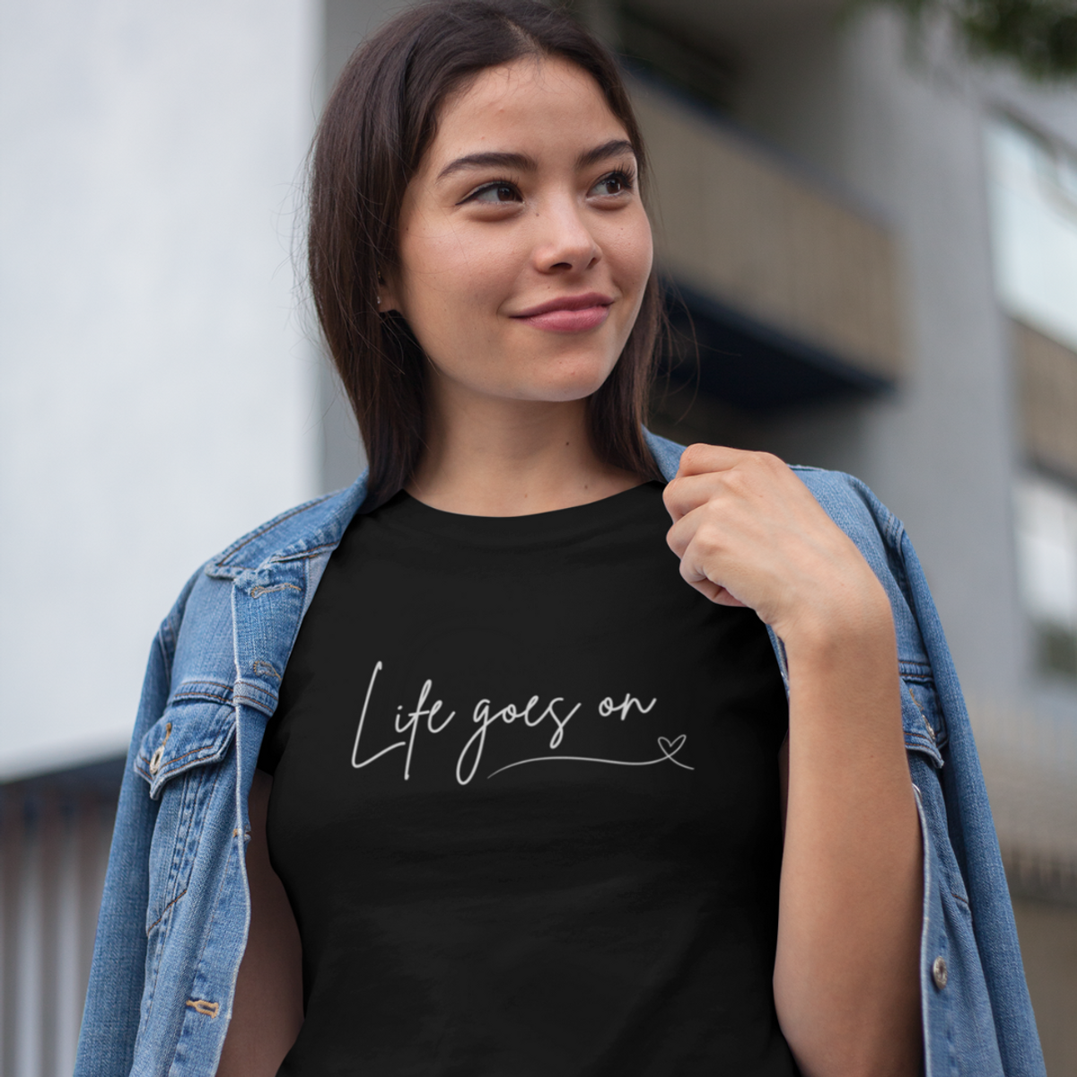 Nome do produto: T-Shirt Life Goes On (Música BTS)