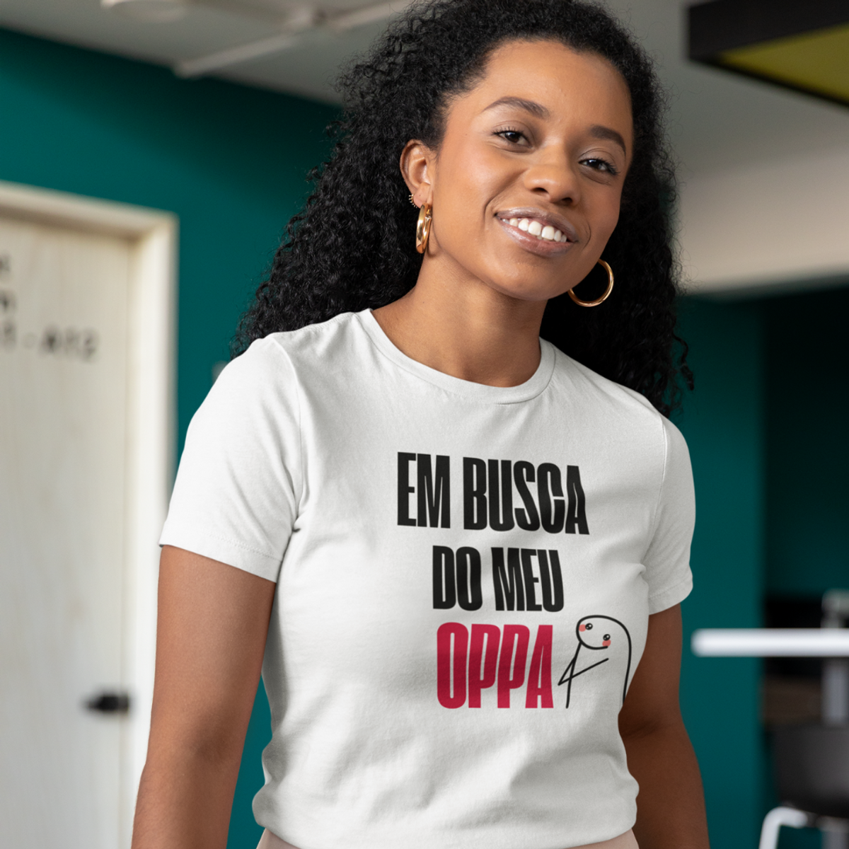 Nome do produto: T-Shirt Em Busca do Meu OPPA