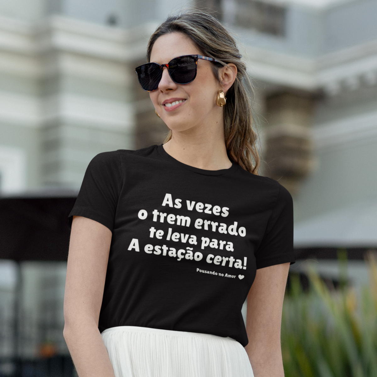 Nome do produto: T-Shirt Frase Dorama: Pousando no Amor 