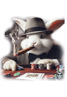 Nome do produtoCamiseta adulto Classic Snow Rabbit - Poker