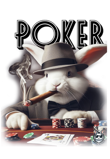 Nome do produtoCamiseta Adulto Classic - Snow Rabbit Poker