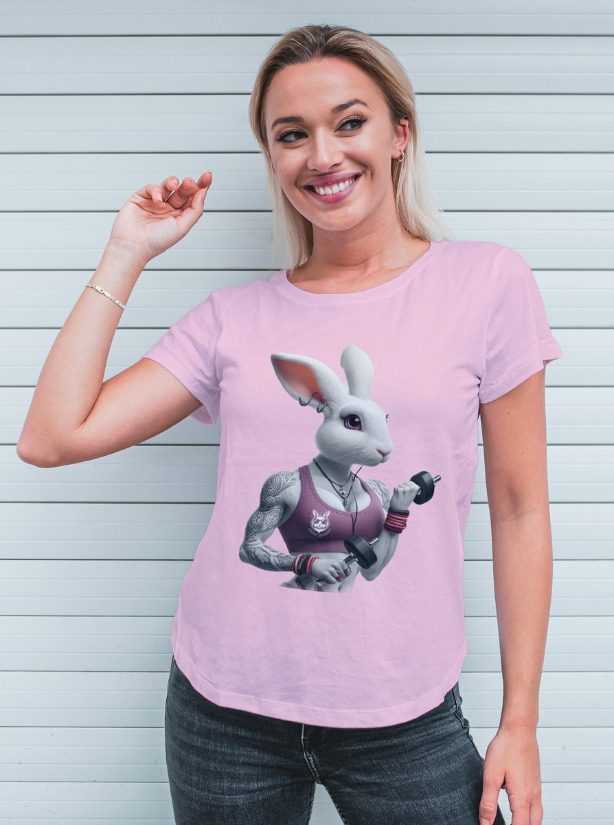 Nome do produto: Snow Rabbit  Fitness - Camiseta Clássica adulto