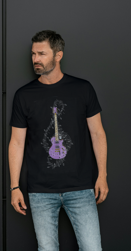 Camiseta Classic Adulto Unissex - Guitarra