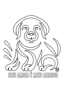 Nome do produtoPET -  Seu amor é meu abrigo - Camiseta Classic Adulto Unissex