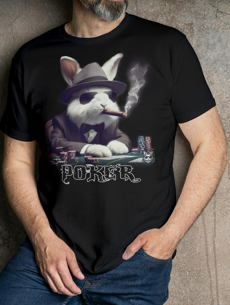 Nome do produto: Camiseta Adulto Classic - Snow Rabbit Poker