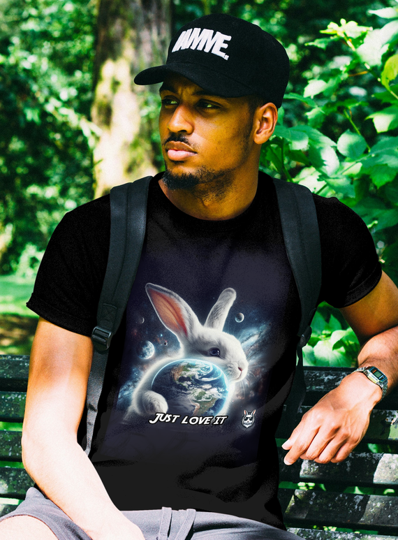 Snow Rabbit Eco - Camiseta Clássica Adulto Unissex 
