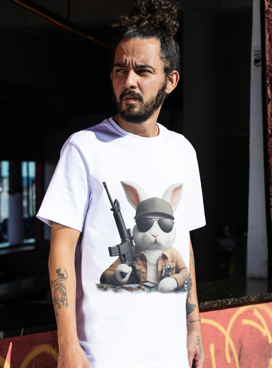 Nome do produto: Snow Rabbit Delegado - Camiseta Classic Adulto