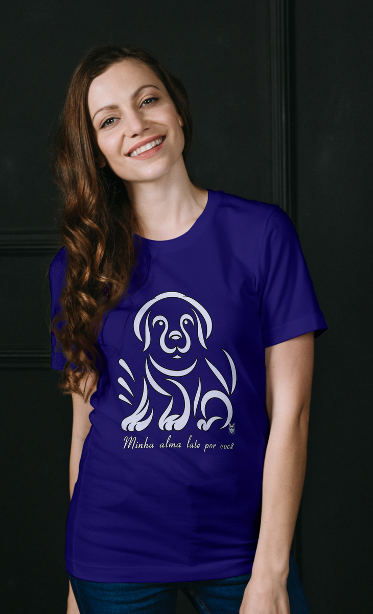Nome do produto: PET -  Minha alma late por você - Camiseta Classic Adulto Unissex