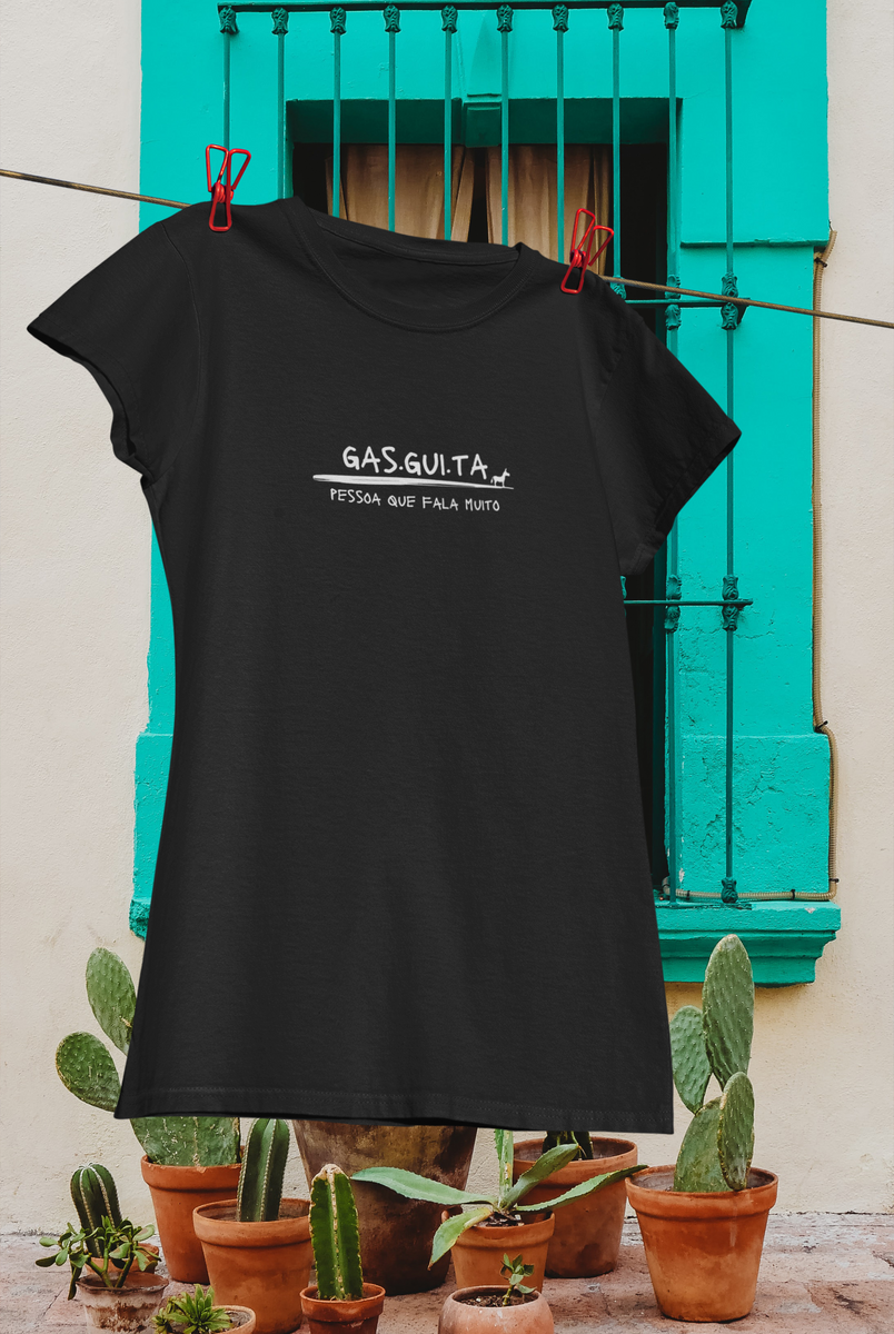 Nome do produto: Camiseta Feminina - Dicionário Nordestino / Gasguita