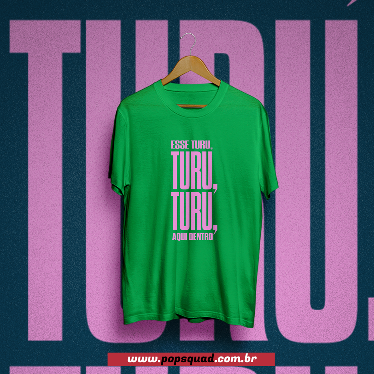 Nome do produto: Camiseta Sandy e Junior Turu Turu