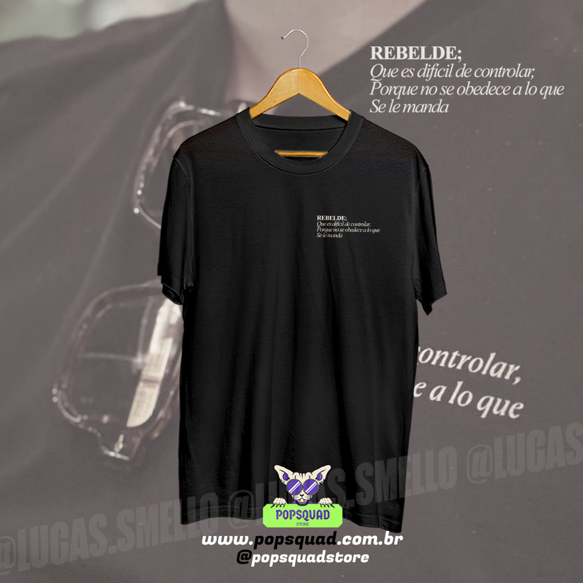 Nome do produto: Camiseta Rebelde significado (RBD)