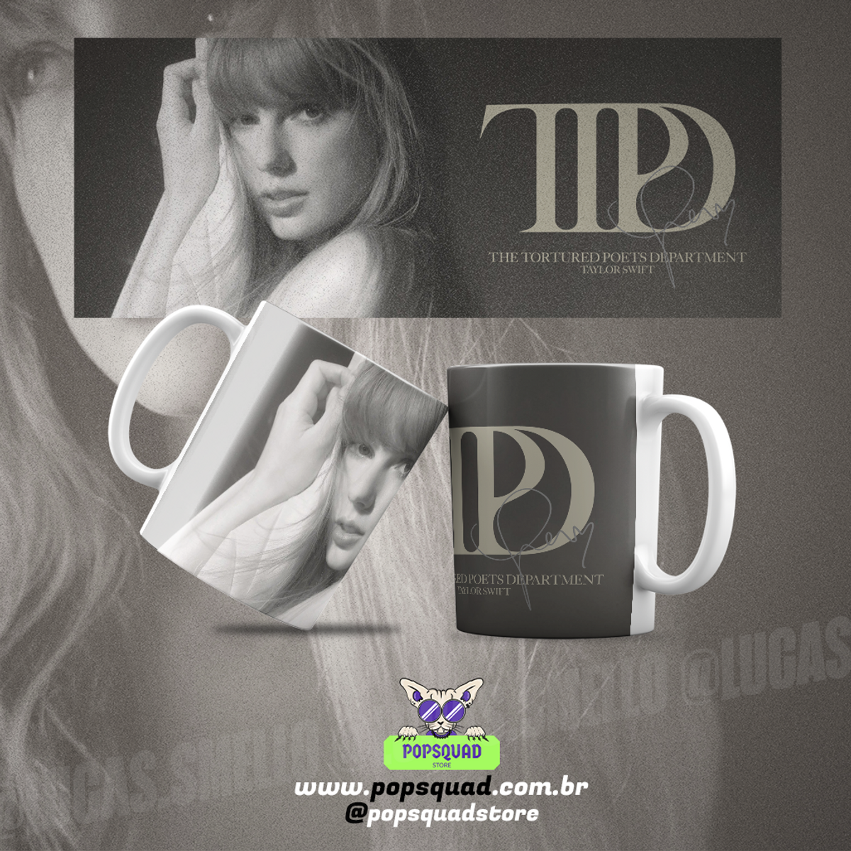 Nome do produto: Caneca Taylor Swift TTPD N2